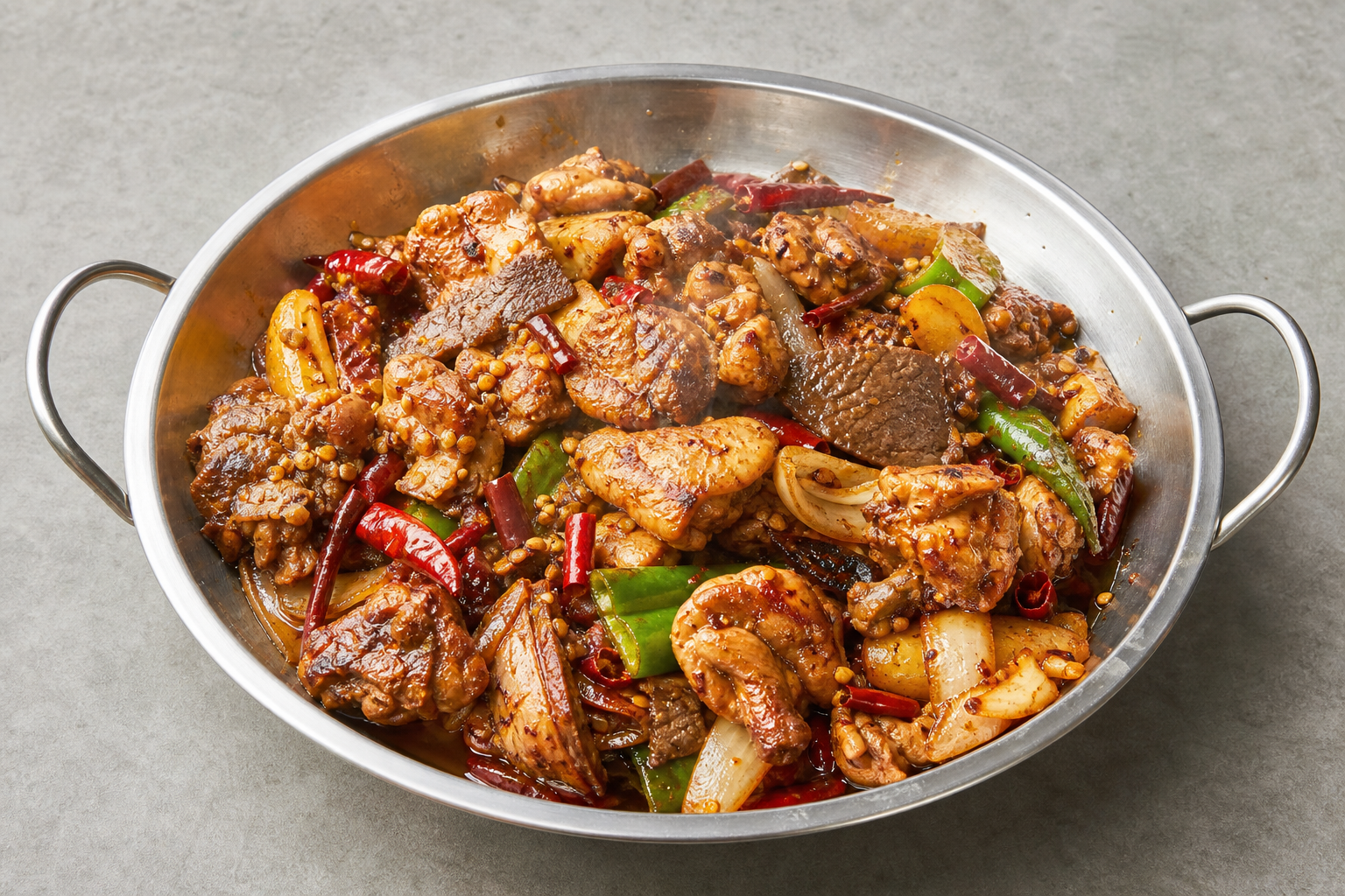 CN Grilled chicken meal hotpot P05 — China ingredient