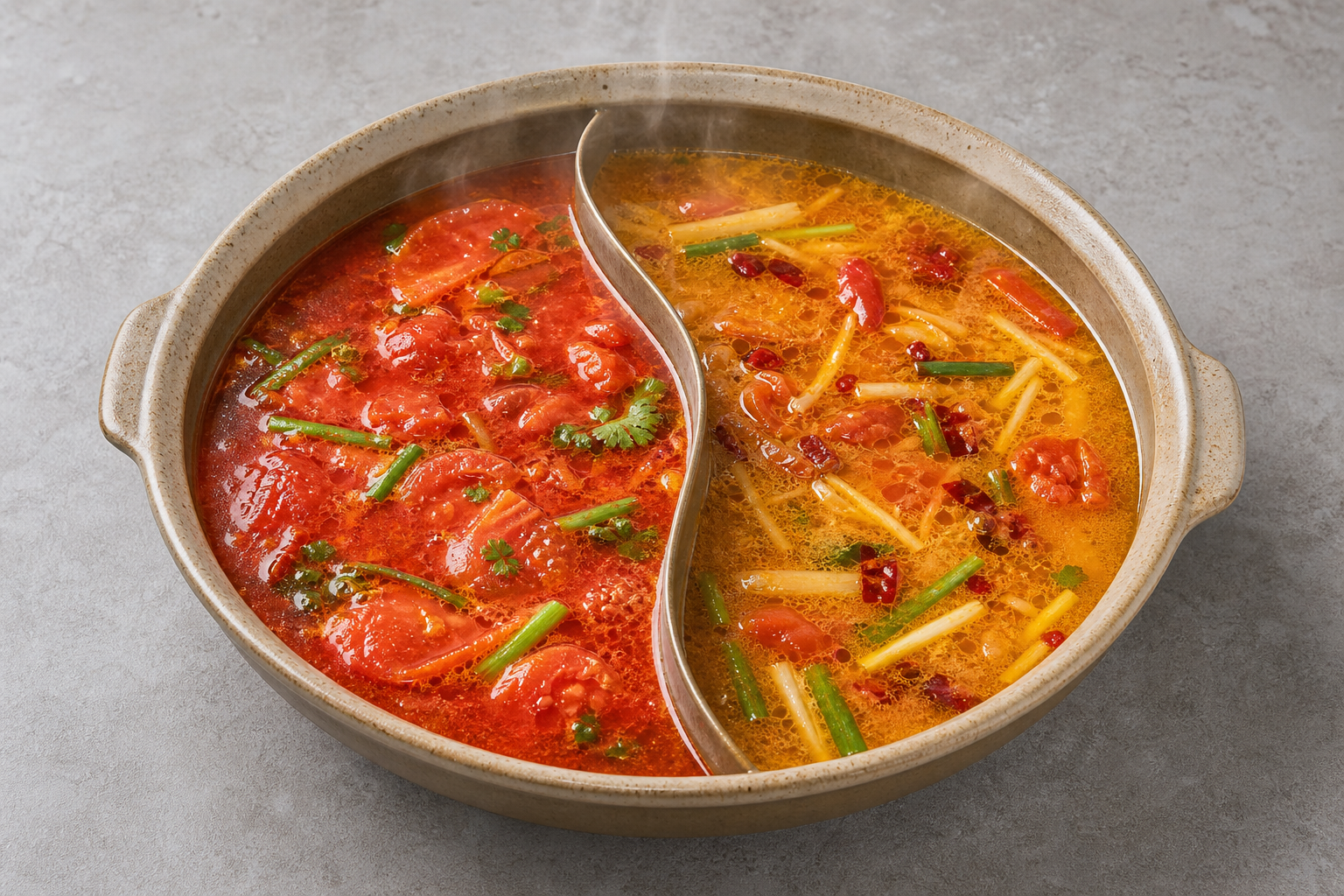 half-and-half side Yunnan Guizhou sour soup hot pot broth P09 — China ingredient