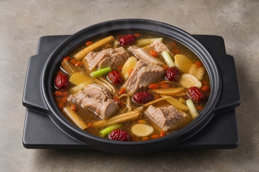 Hong Kong style herbal nourishing hot pot soup base P02 — China ingredient