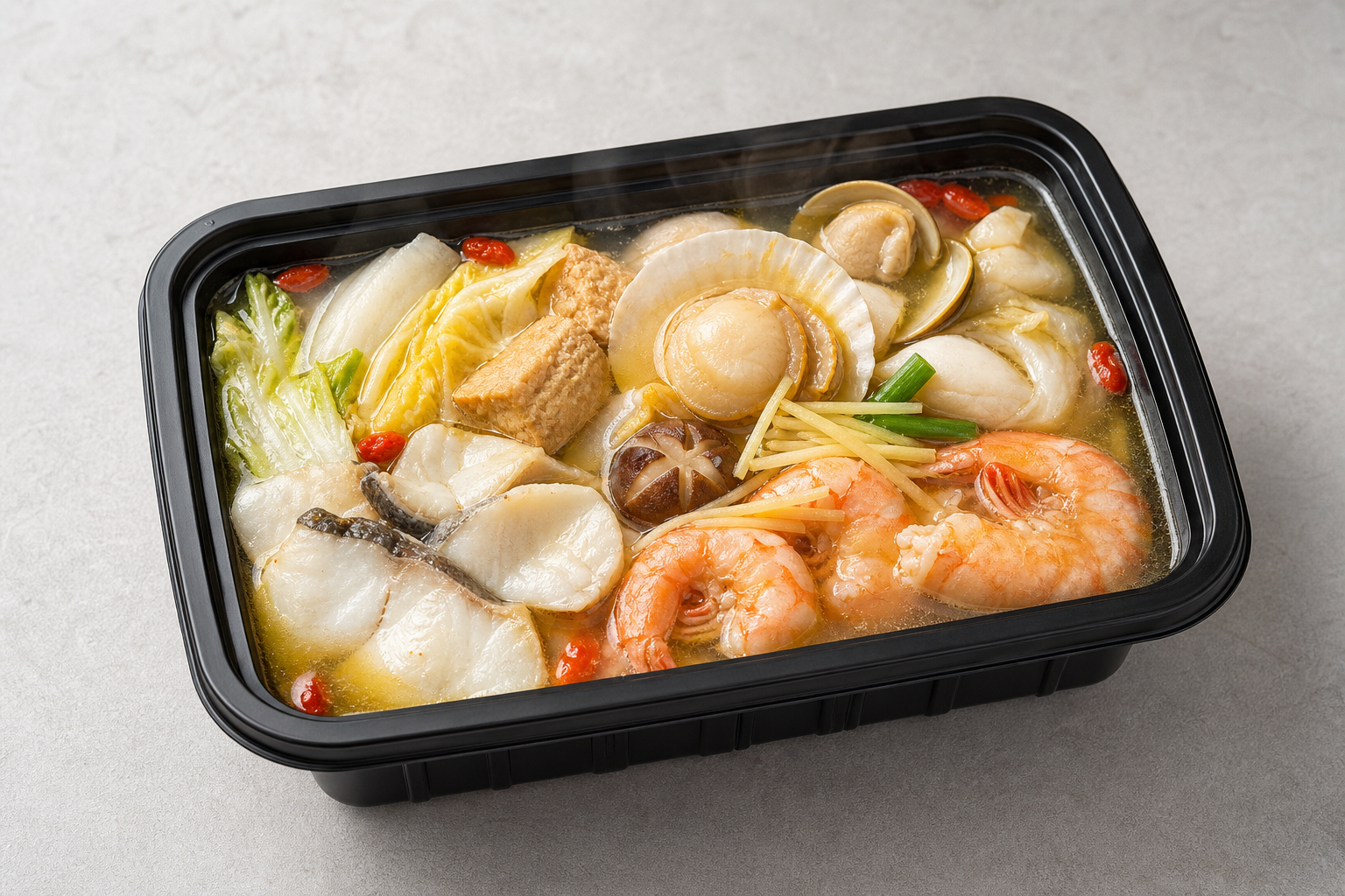 house special Hong Kong da bin lou hot pot broth P06 — China ingredient