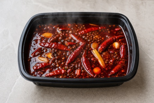 individual pot Chongqing old-style hot pot broth P06 — China ingredient