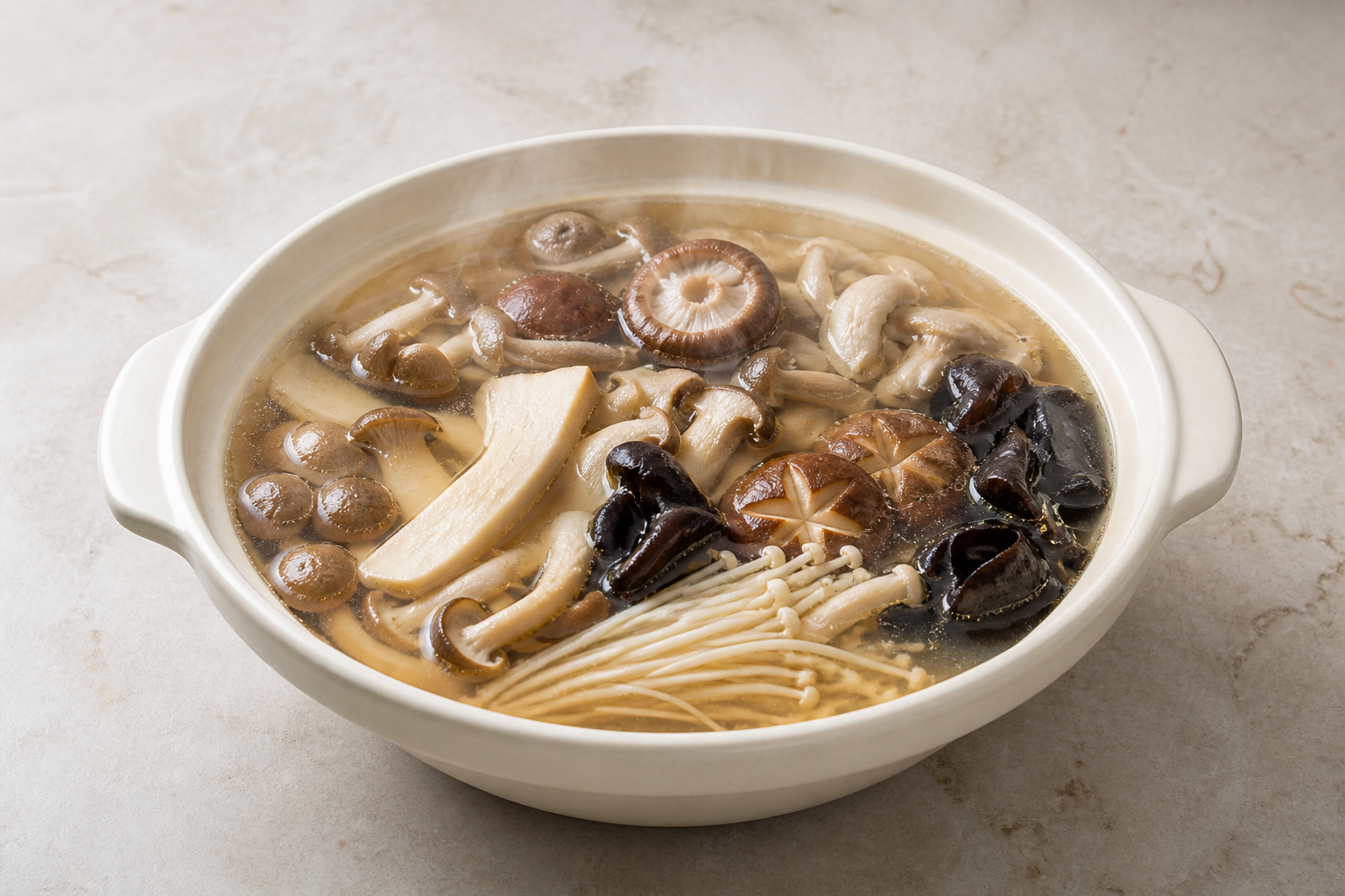 individual pot mushroom clear broth hot pot broth P03 — China ingredient