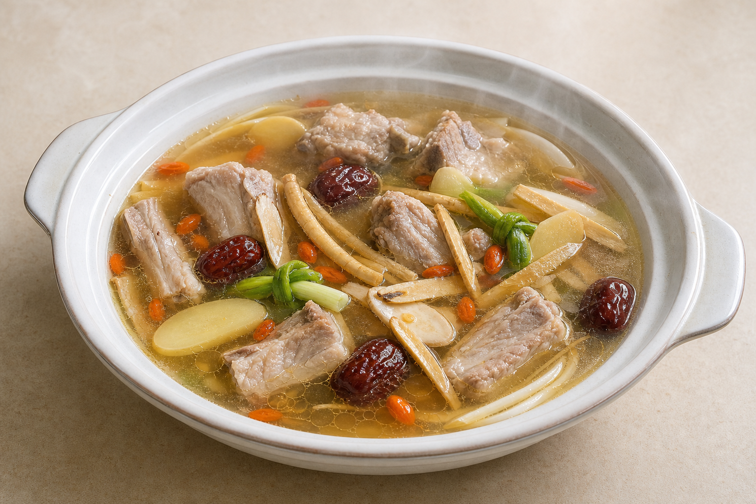 light nourishing Chinese herbal nourishing hot pot broth P03 — China ingredient