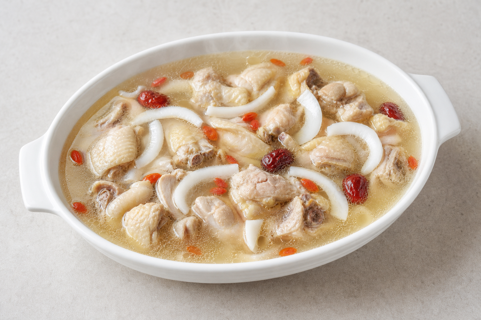 light nourishing coconut chicken hot pot broth P03 — China ingredient