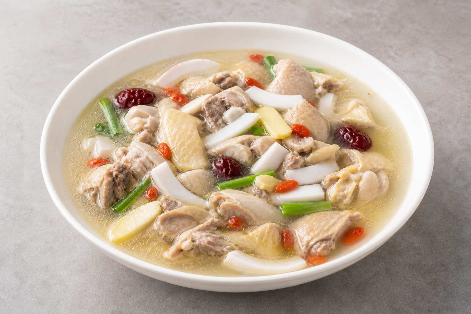 light nourishing coconut chicken hot pot broth P04 — China ingredient