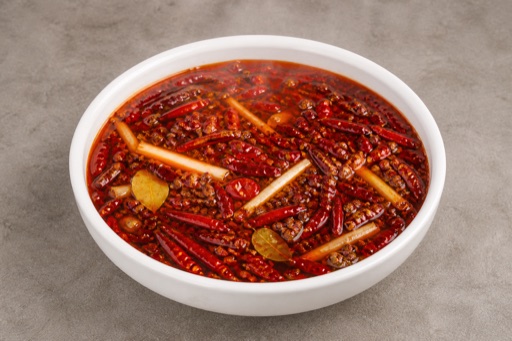 mild spicy Chengdu clear-oil mala hot pot broth P01 — China ingredient