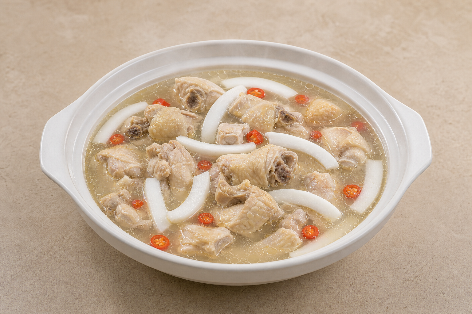 mild spicy coconut chicken hot pot broth P04 — China ingredient