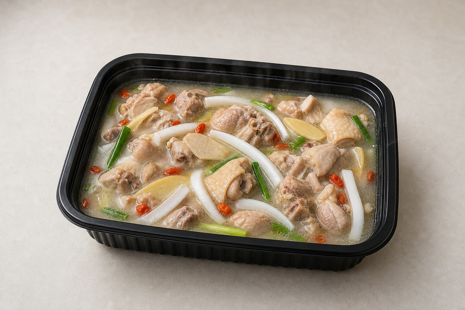 mild spicy coconut chicken hot pot broth P06 — China ingredient