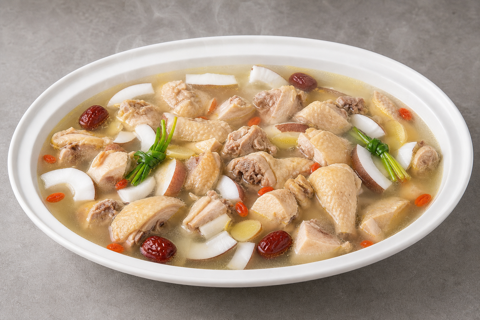 nourishing coconut chicken hot pot broth P03 — China ingredient