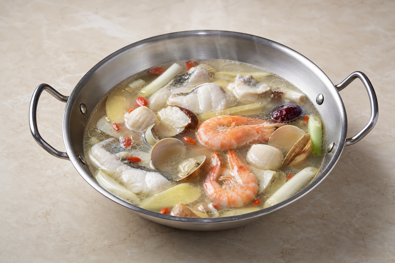 nourishing Hong Kong da bin lou hot pot broth P05 — China ingredient