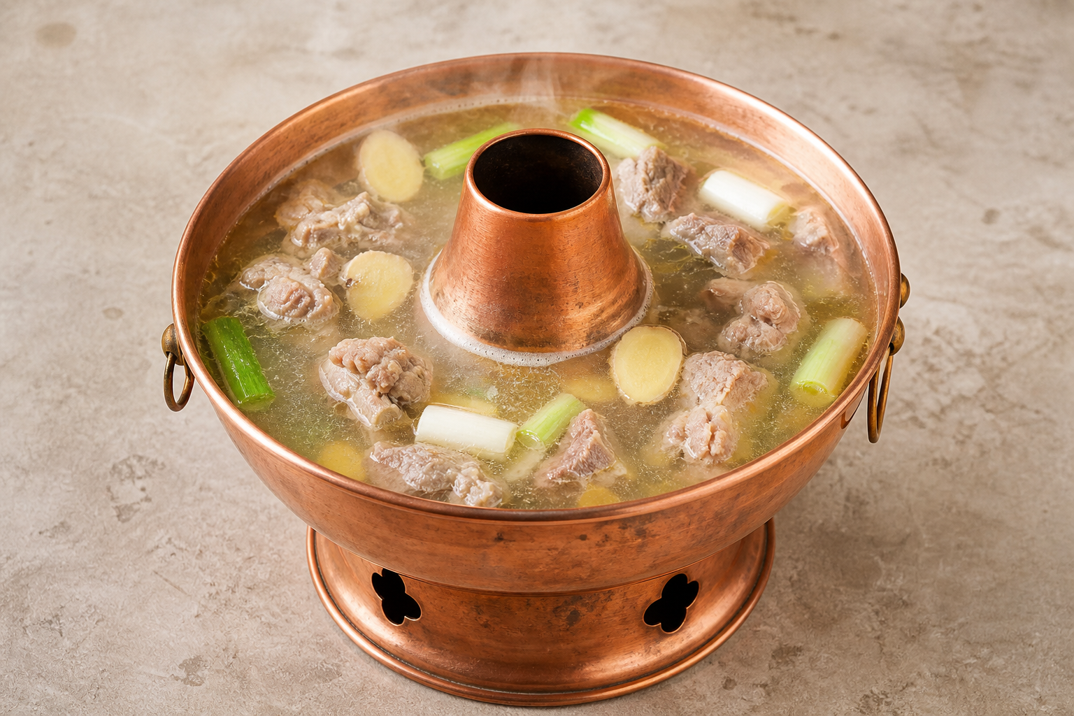 rich flavor Beijing copper pot clear broth hot pot broth P09 — China ingredient