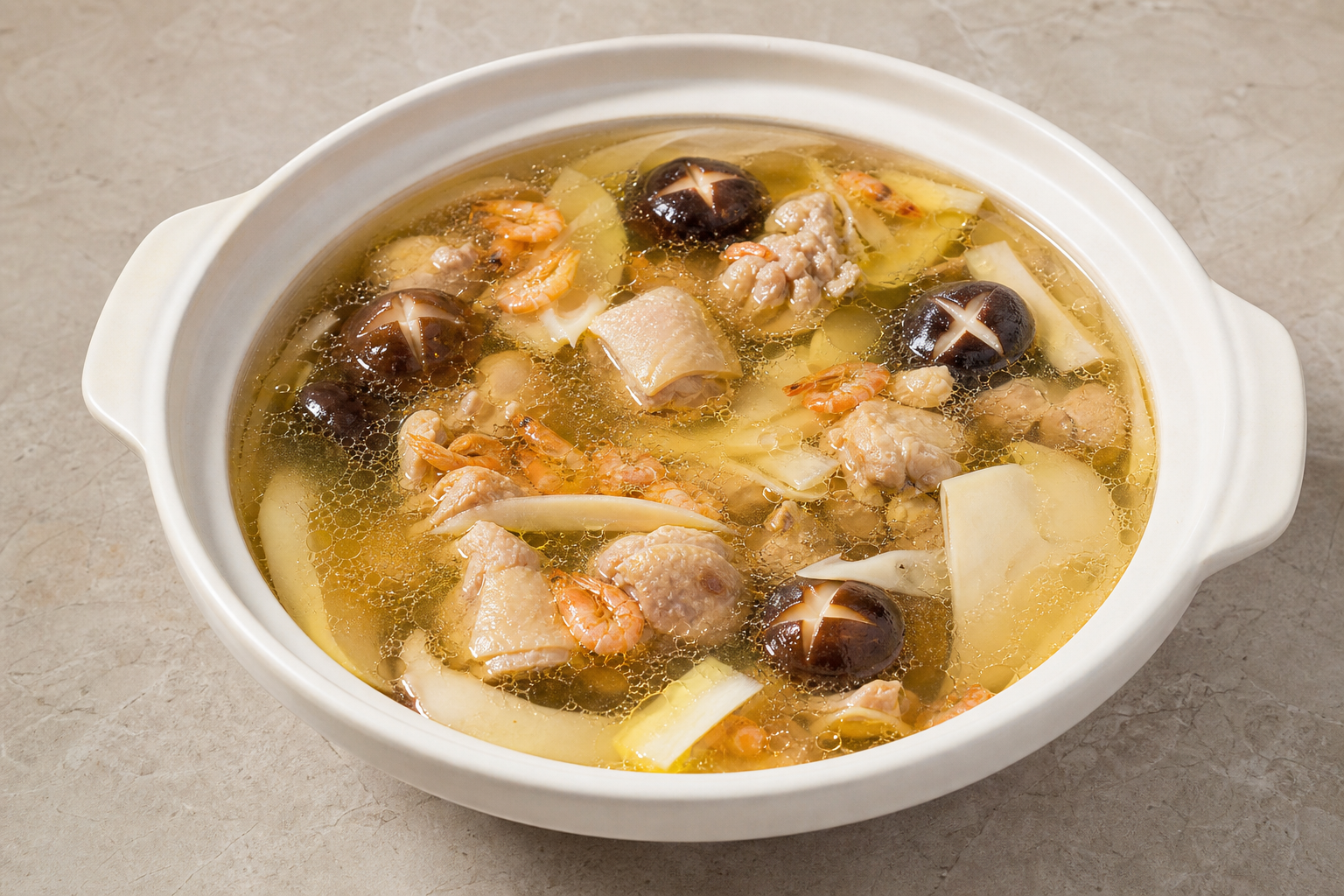 Sanxian three delicacy hot pot soup base P01 — China ingredient
