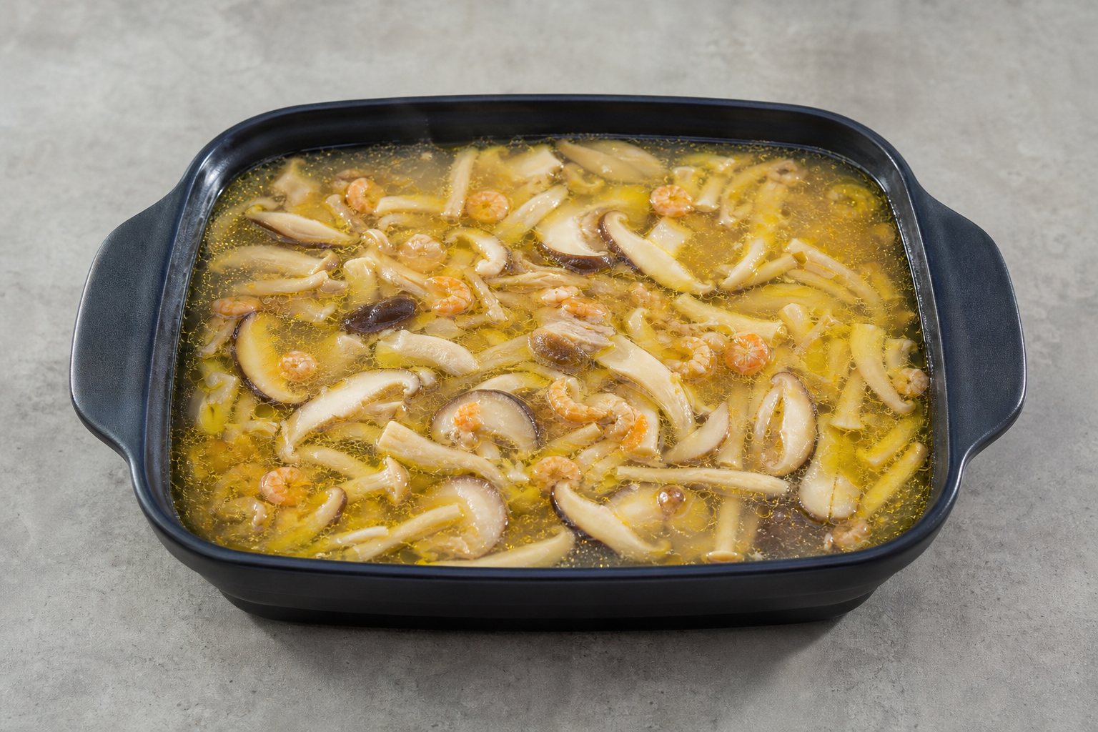 Photorealistic Sanxian three delicacy hot pot soup base P02 food image by VDAMO