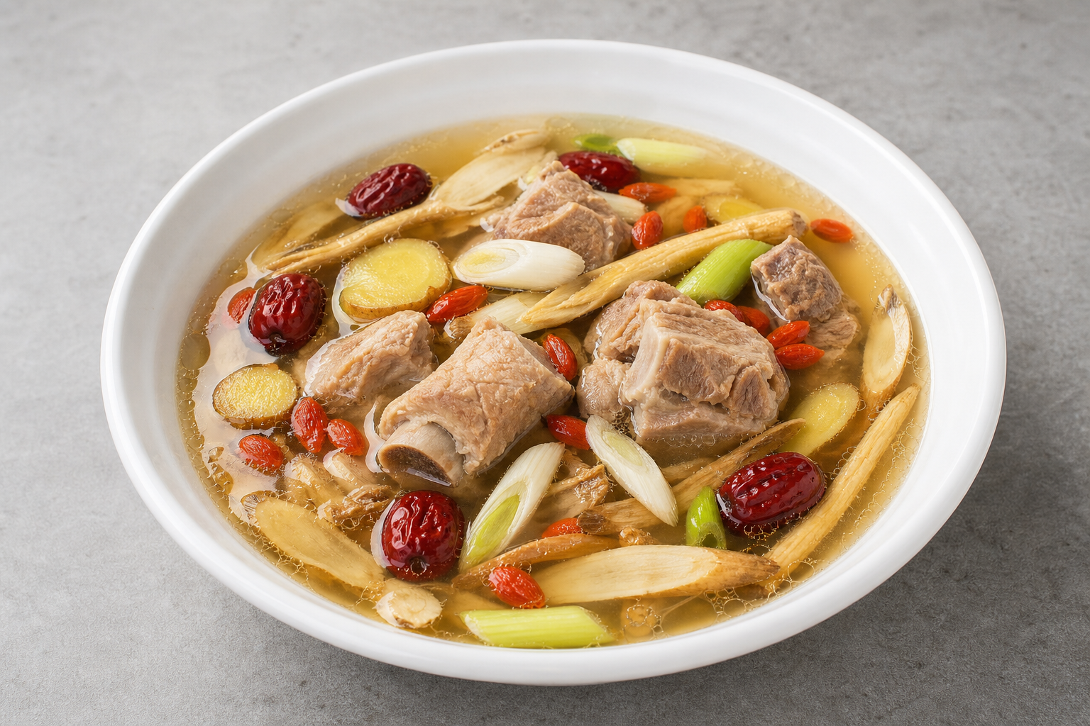 signature Chinese herbal nourishing hot pot broth P04 — China ingredient