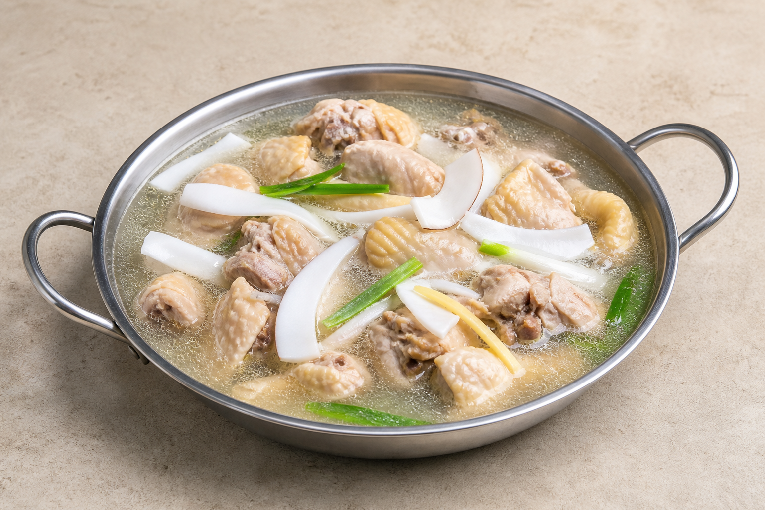signature coconut chicken hot pot broth P05 — China ingredient
