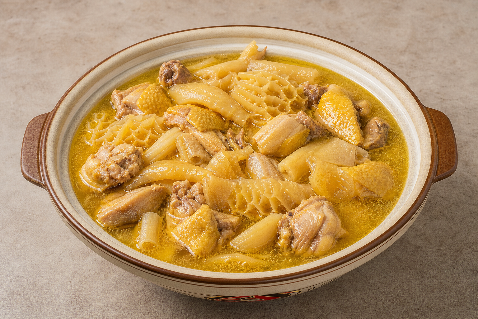 Yunnan fish maw chicken hot pot soup base P10 — China ingredient