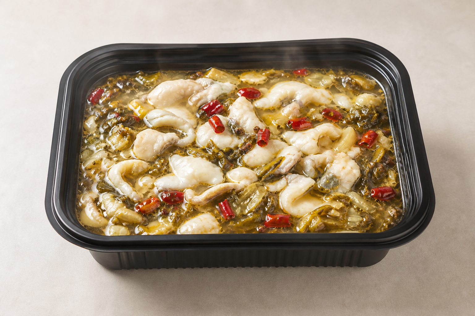 Yunnan pickled cabbage fish hot pot soup base P06 — China ingredient