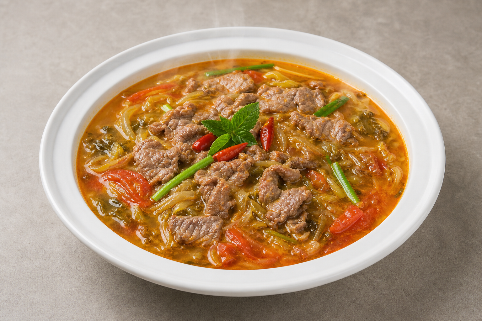Yunnan sour beef hot pot broth P01 — China ingredient
