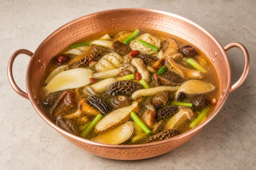 Yunnan wild mushroom copper pot broth P10 — China ingredient