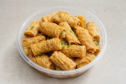 Chaoshan beef hot pot fried tofu skin rolls add-on P07 — China dish