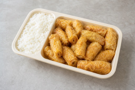 Chaoshan beef hot pot fried tofu skin rolls add-on P08 — China dish