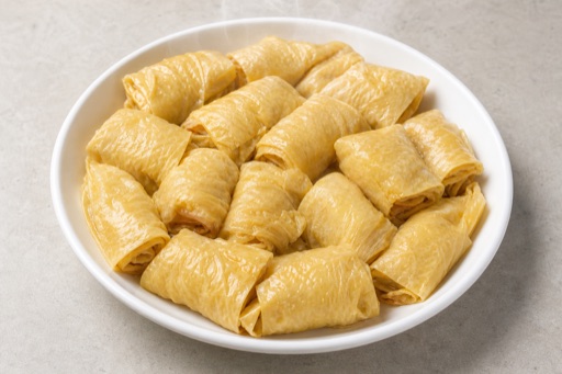 Chaoshan beef hot pot tofu skin rolls add-on P04 — China dish