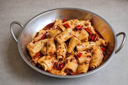 Chongqing hot pot tofu skin rolls add-on P05 — China dish