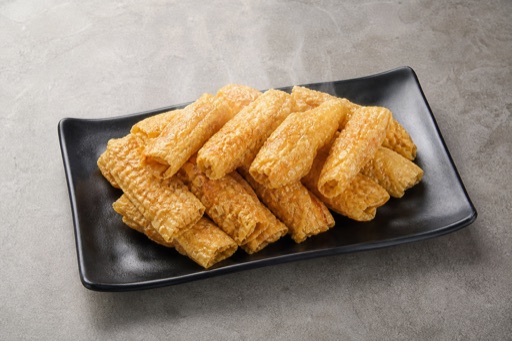 dual broth hot pot fried tofu skin rolls add-on P02 — China dish
