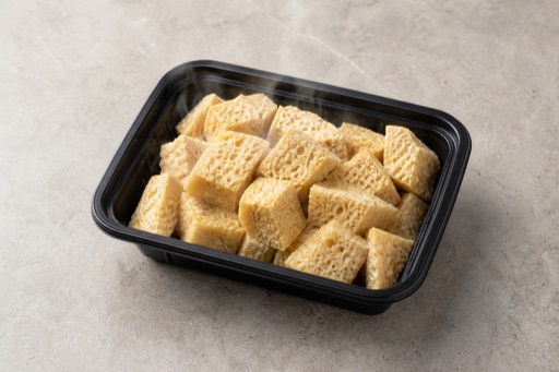 frozen tofu cubes P06 — China dish