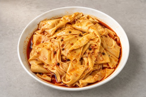 mala hot pot fresh tofu skin add-on P04 — China dish