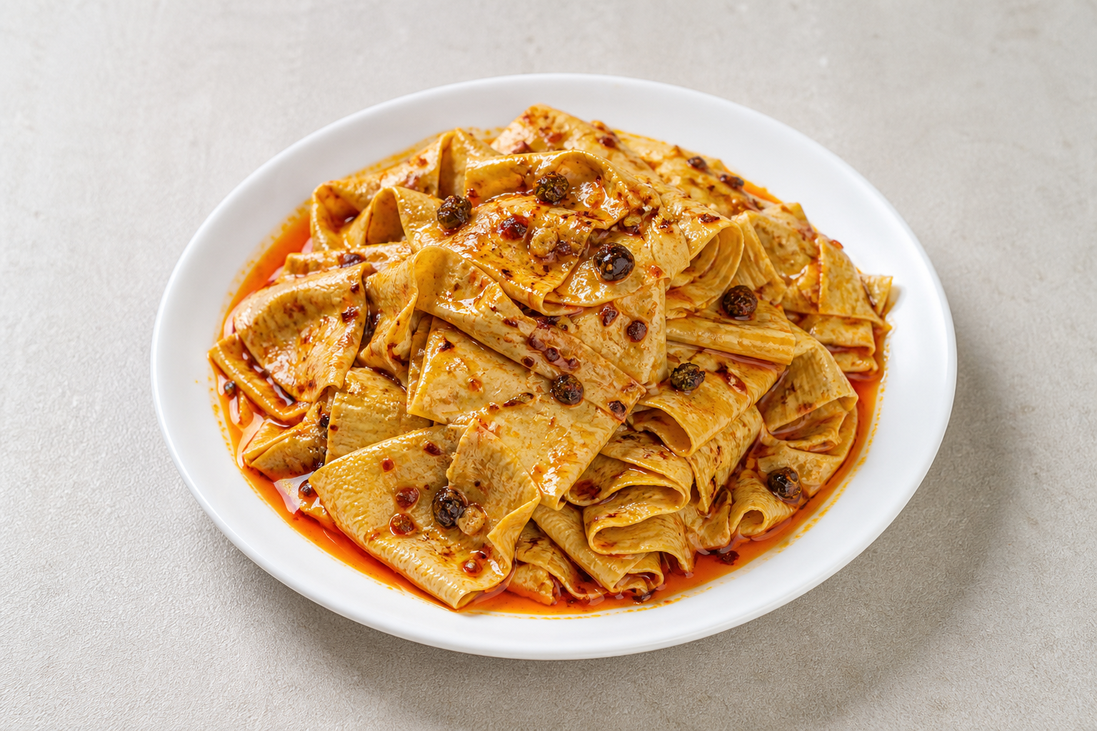 mala hot pot fresh tofu skin add-on P01 — China dish