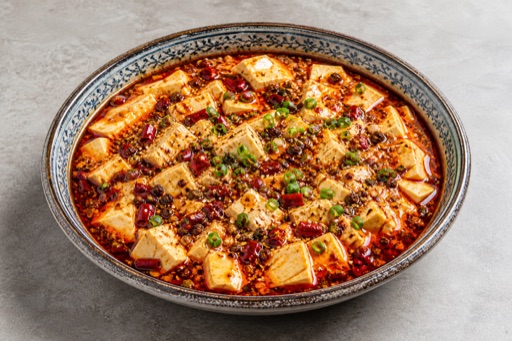 mala hot pot soft tofu add-on P10 — China dish