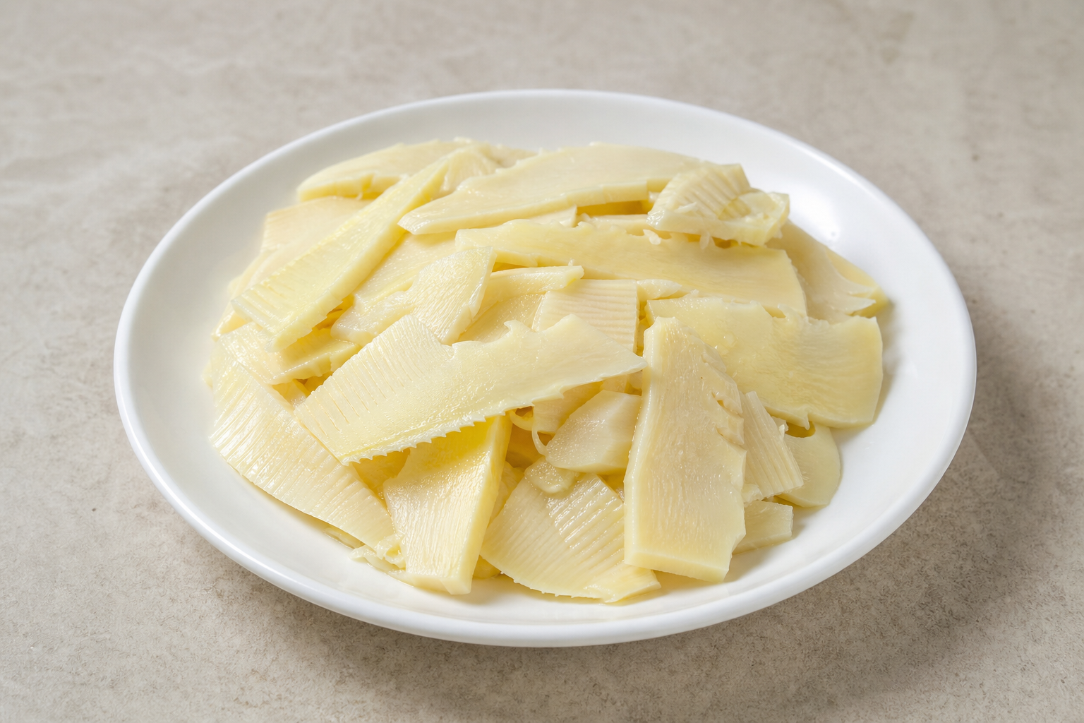 Photorealistic Bamboo shoot slices P09 food image by VDAMO