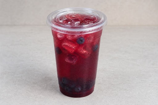 Photorealistic blueberry iced tea P01 food image by VDAMO