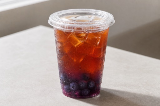 Photorealistic blueberry iced tea P03 food image by VDAMO