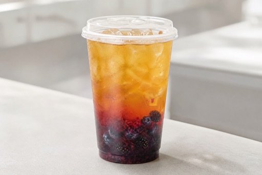 blueberry mulberry four season oolong tea P07 — China dish