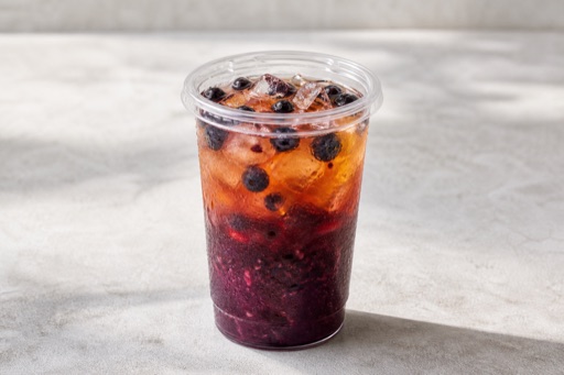 blueberry mulberry four season oolong tea P08 — China dish