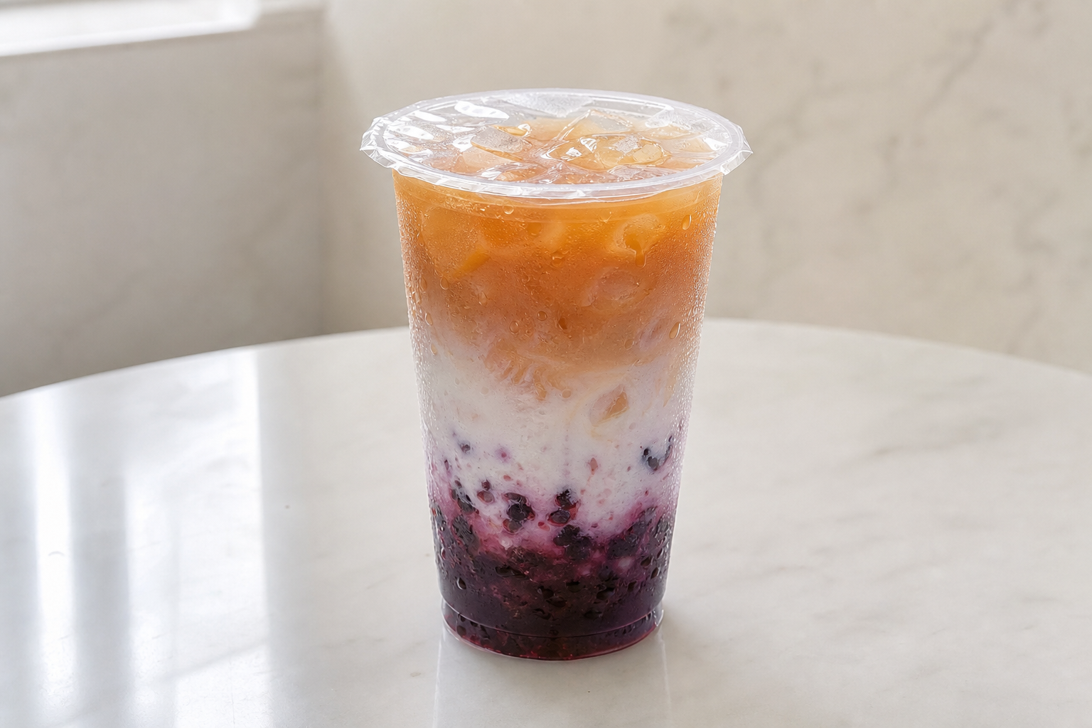 blueberry mulberry four season oolong tea P02 — China dish