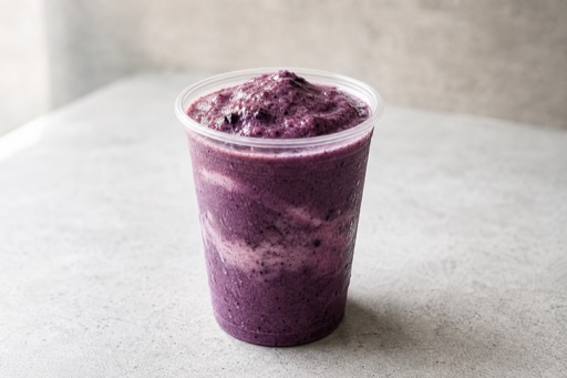 Photorealistic blueberry smoothie P10 food image by VDAMO