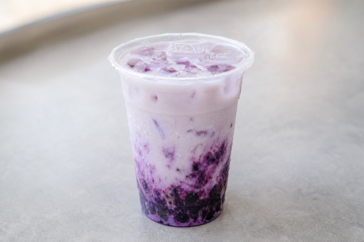 blueberry yakult drink P09 — China dish