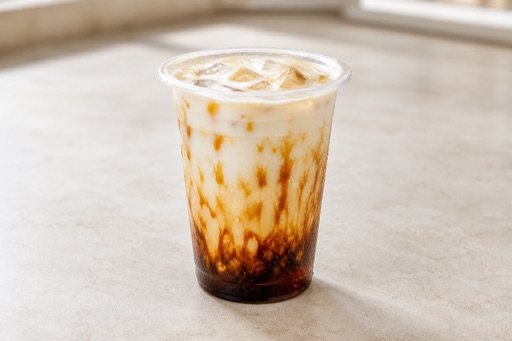 Photorealistic Brown sugar fresh milk P09 food image by VDAMO