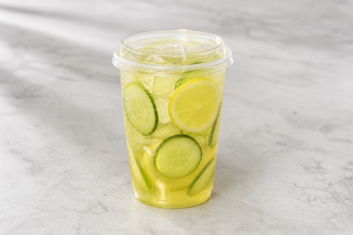 cucumber lemon tea food image by VDAMO