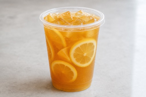 Photorealistic fragrant lemon tea P06 food image by VDAMO