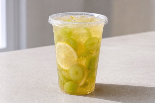 green grape four seasons oolong lemon tea P05 — China dish
