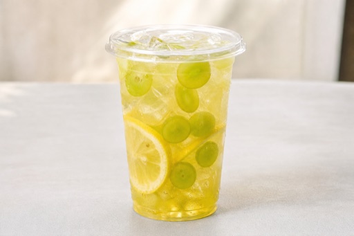 green grape four seasons oolong lemon tea P10 — China dish