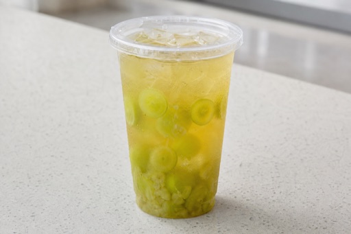 green grape jasmine green tea fresh fruit tea P03 — Cina piatto