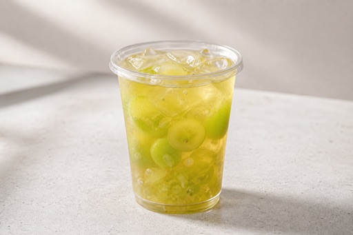 green grape jasmine green tea fresh fruit tea P04 — Cina piatto