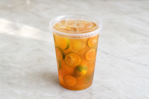 kumquat iced tea P05 — China dish