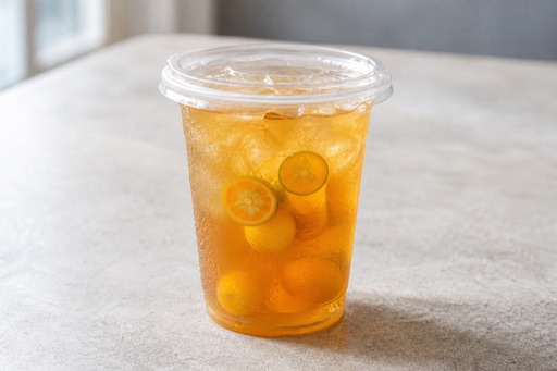 kumquat iced tea P09 — China dish