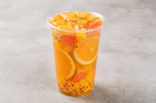 mango mixed fruit tea P04 — Cina piatto